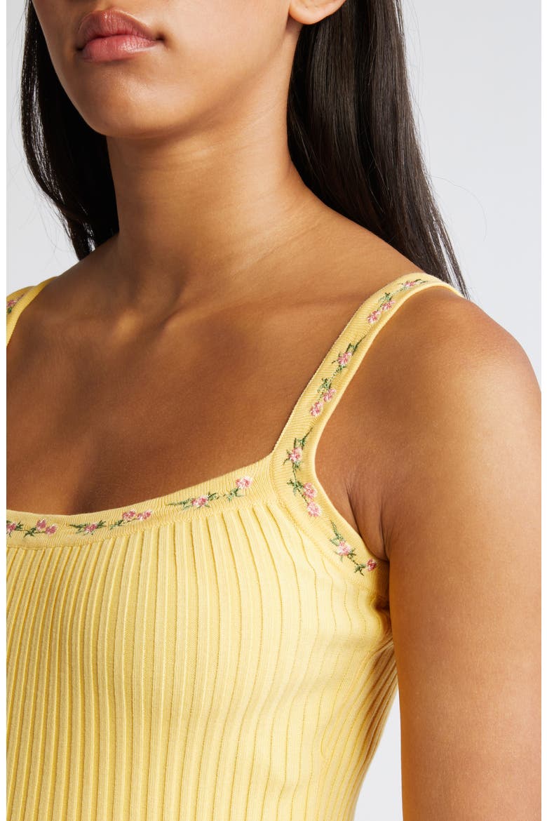 Rib Mini Sweater Dress, Alternate, color, PRIMROSE