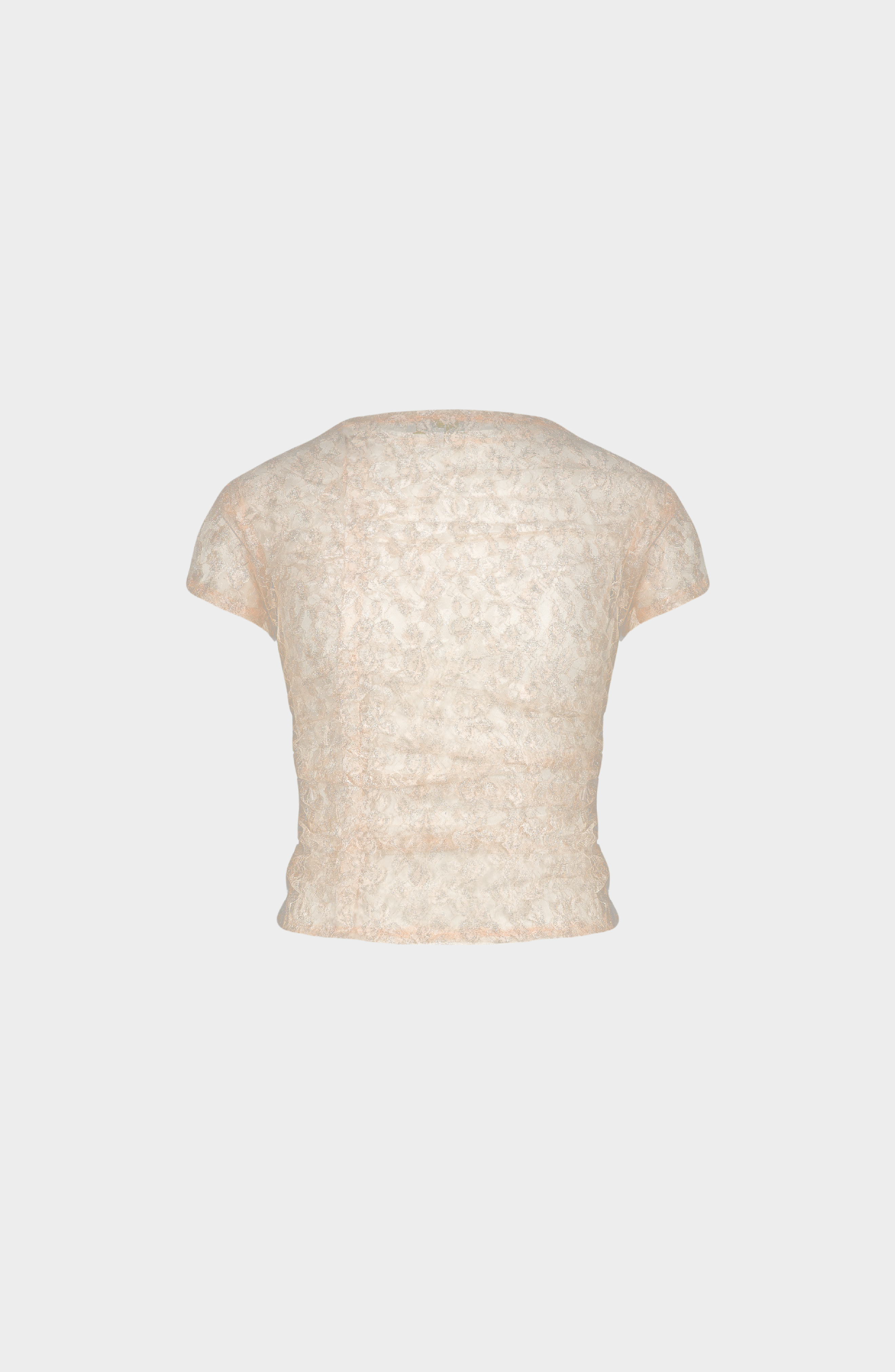 Metallic Lace Top - image 2