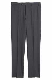 Canali Siena Regular Fit Impeccabile Wool Suit Pants