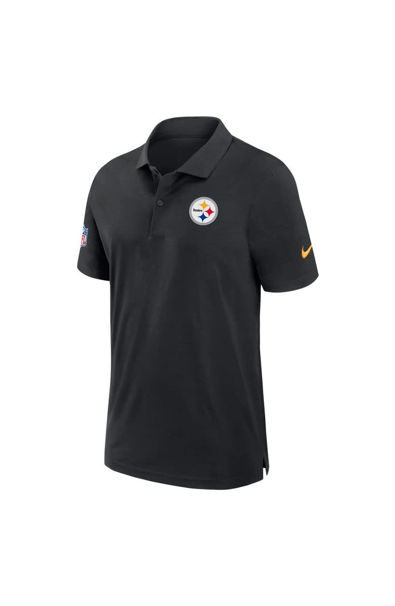 Nike Men's Nike Black Pittsburgh Steelers 2024/25 Sideline Performance Polo, Alternate, color, Black