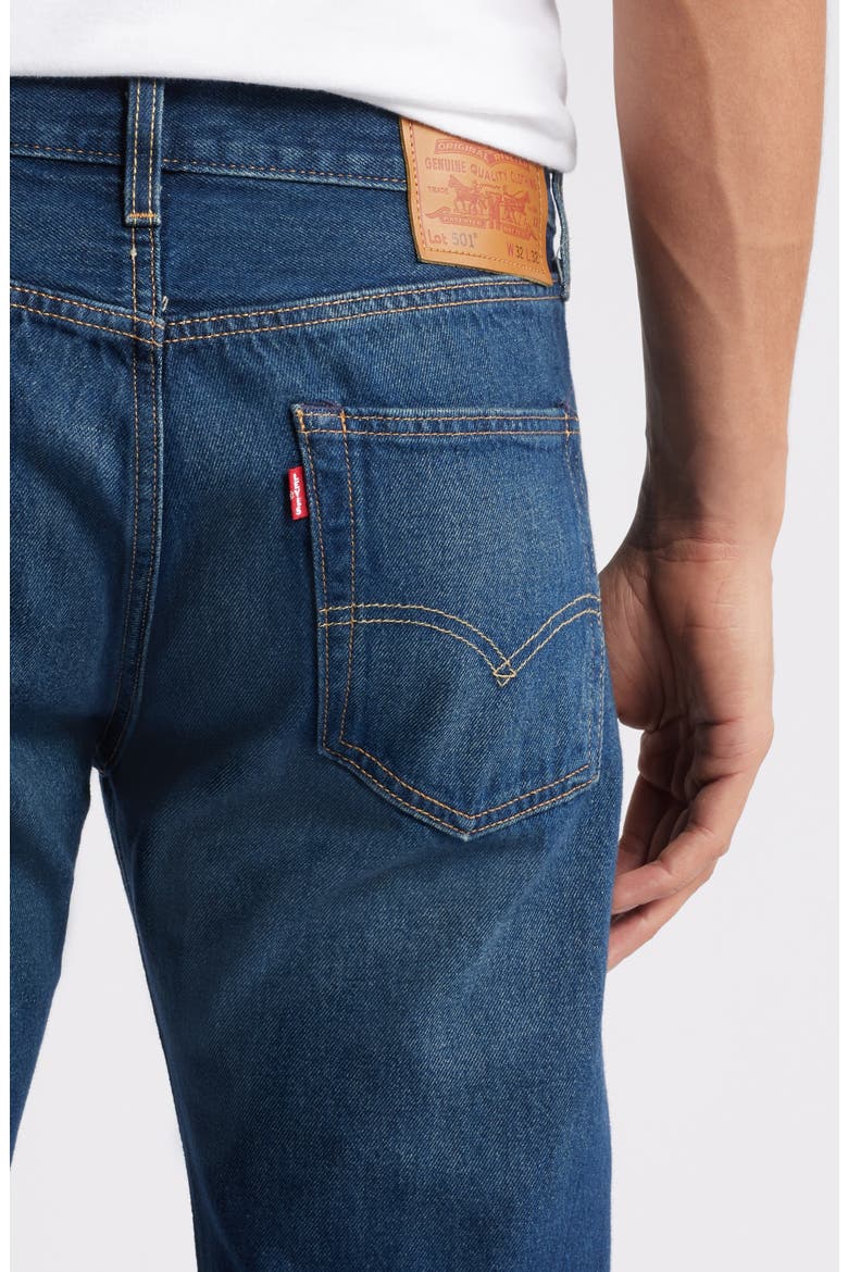 501® Original Straight Leg Jeans, Alternate, color, ON THE BORDERLINE