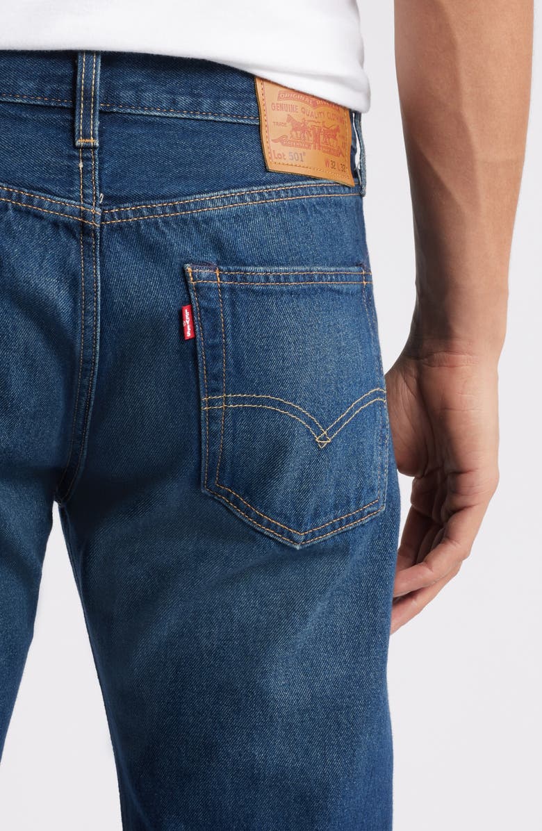 Levi's<sup>®</sup> 501<sup>®</sup> Original Straight Leg Jeans, Alternate, color, On The Borderline