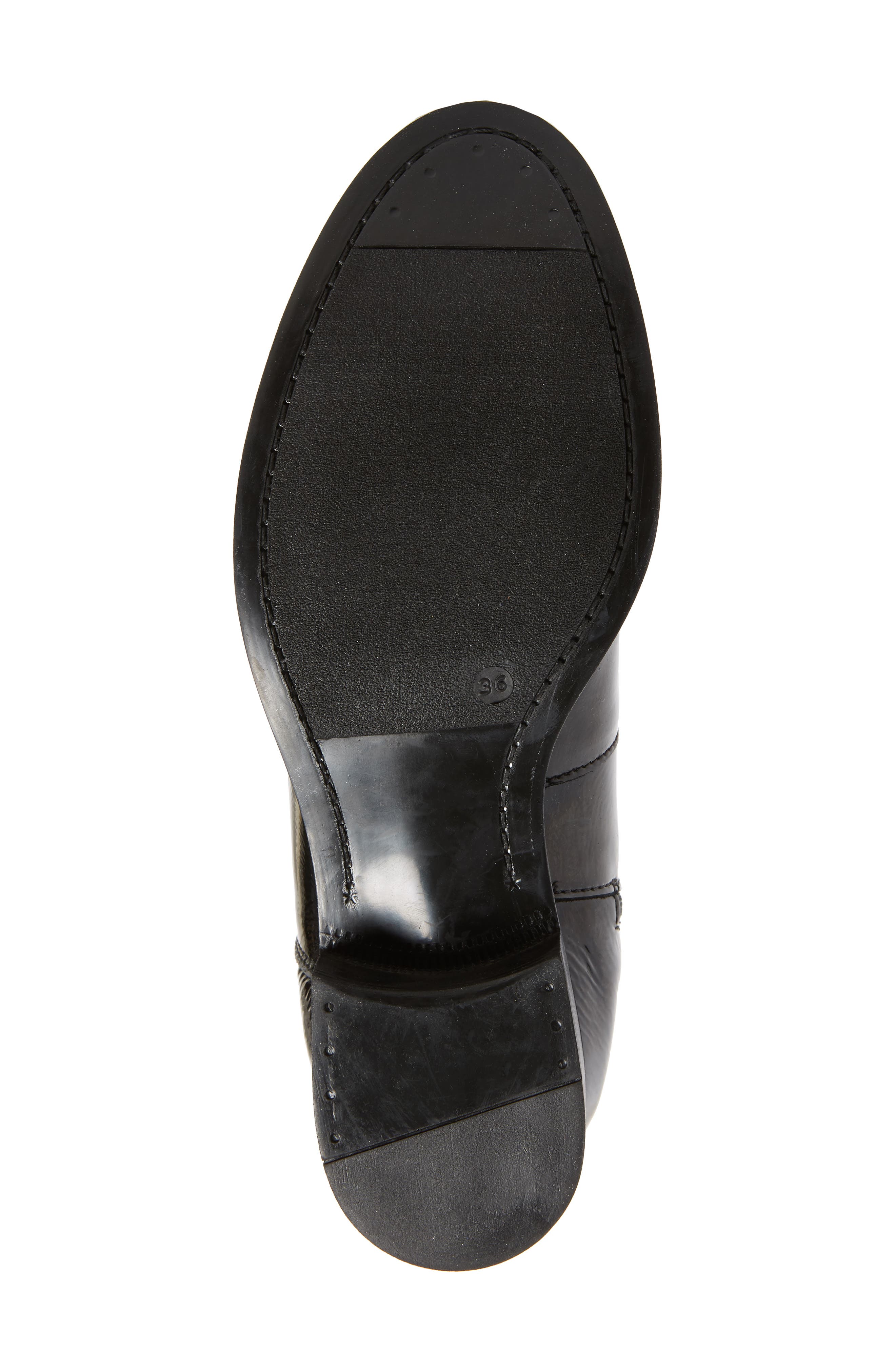 Beau Tall Waterproof Boot, Alternate, color, BLACK PATENT LEATHER