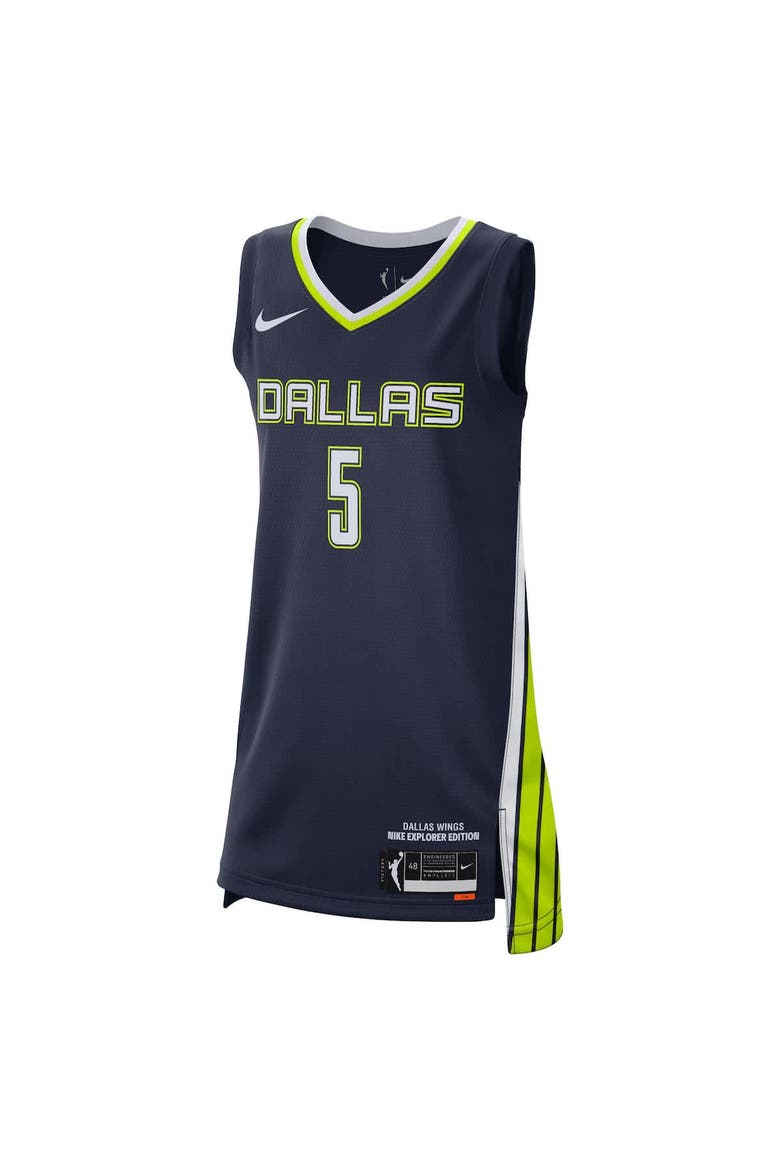 Unisex Nike Paige Bueckers Navy Dallas Wings 2025 WNBA Draft Explorer Edition Victory Player Jersey, Alternate, color, Navy