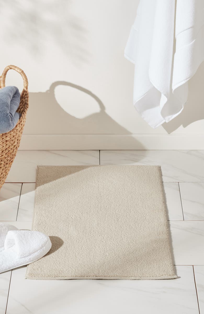 Nordstrom Organic Hydrocotton Bath Mat, Alternate, color, Beige Oatmeal