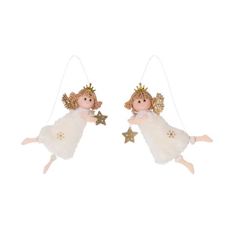 Flying Angels Christmas Ornament, A/2