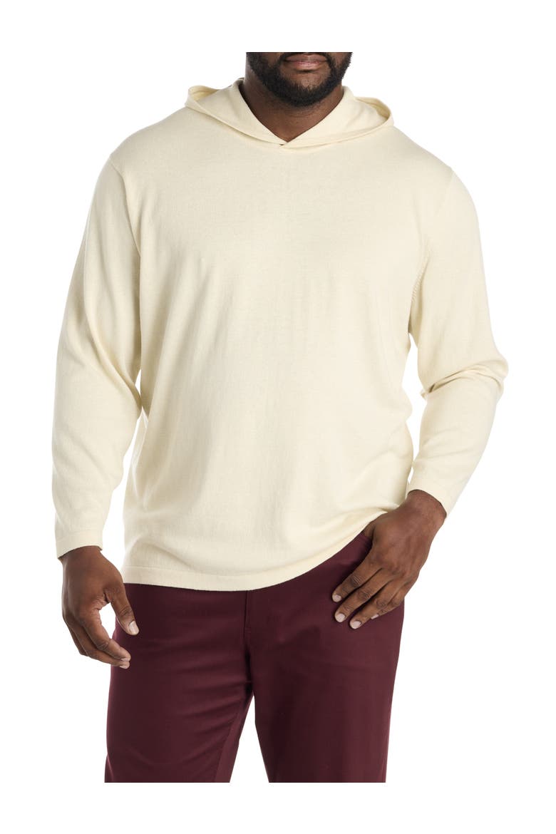 Big & Tall Lightweight Performance Hoodie, Main, color, ALMOND MILK