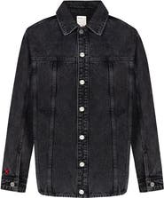 PCFG Pure Cotton Free Heaven Destroyed Denim Jacket