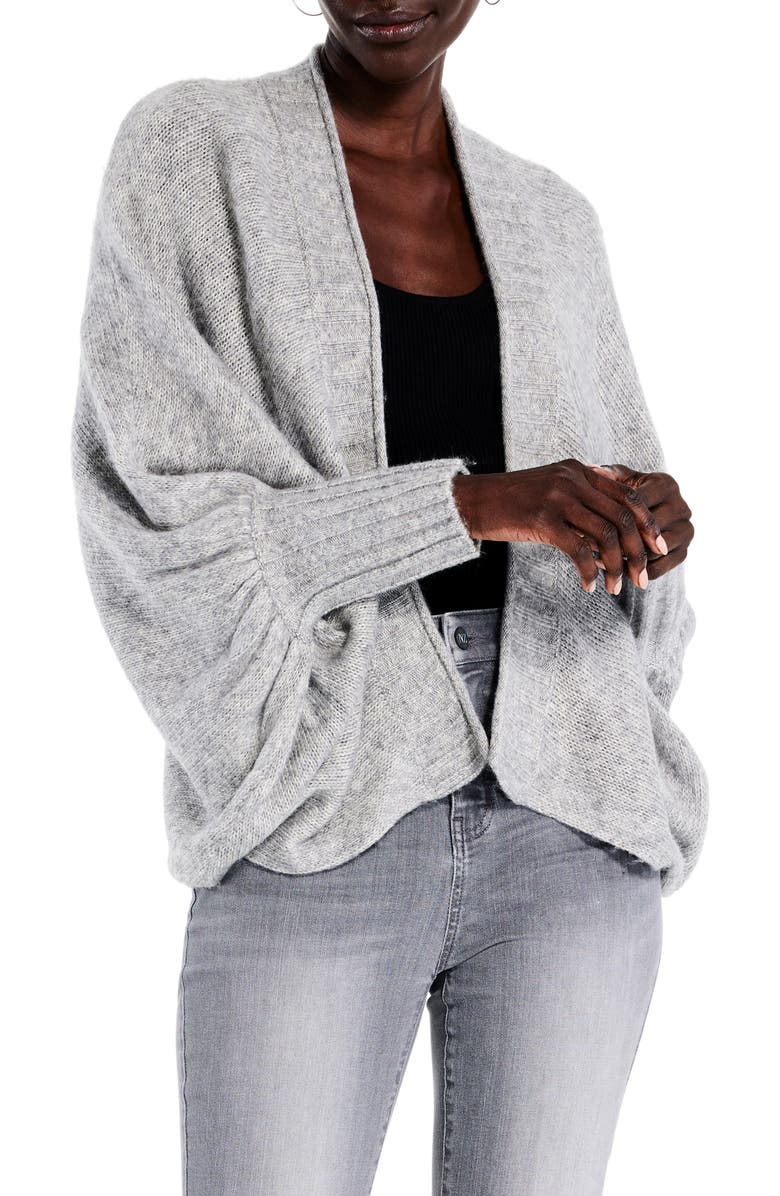 NIC+ZOE Cozy Crush Cotton Blend Cardigan, Main, color, 