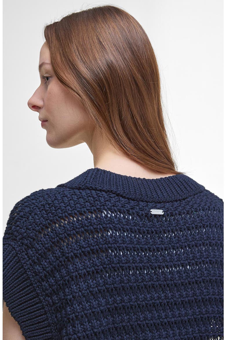 Melanie Knit Vest, Alternate, color, NAVY
