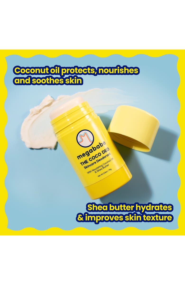 Megababe The Coco Deo Skin Care Deodorant, Alternate, color, 
