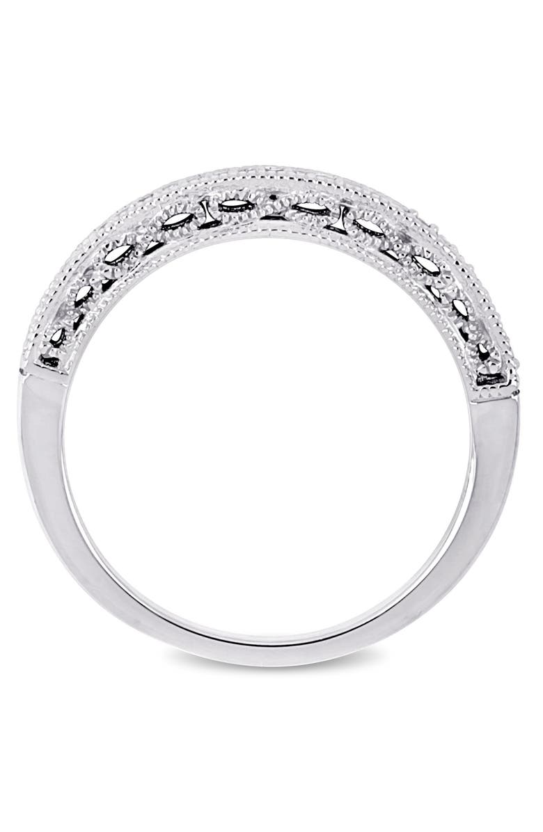 Julianna B. Diamond Anniversary Band Ring 10k, Alternate, color, 10K White Gold