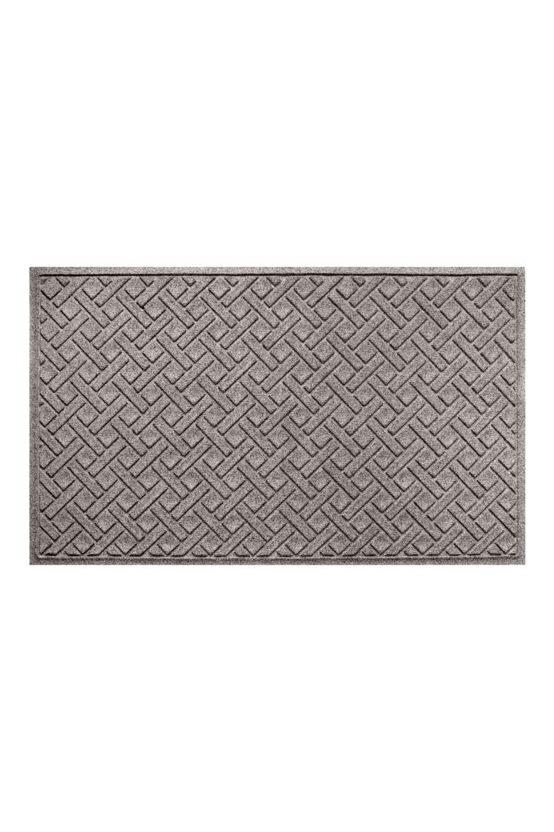 WaterHog® Lattice Floor Mat, Main, color, MEDIUM GRAY