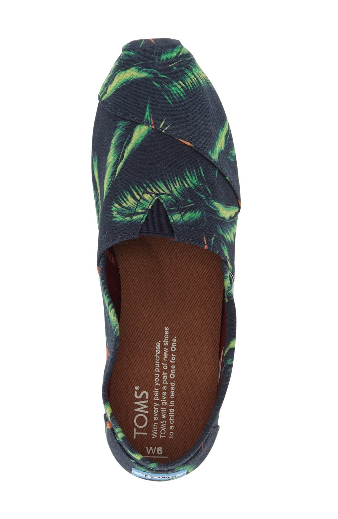 TOMS Classic - Birds of Paradise Slip-On, Alternate, color, 