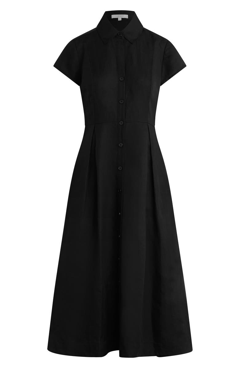Favorite Daughter The Sunday Best Maxi Shirtdress, Alternate, color, Navy