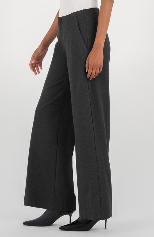 Kut From The Kloth High Waist Wide Leg Pants In Gray