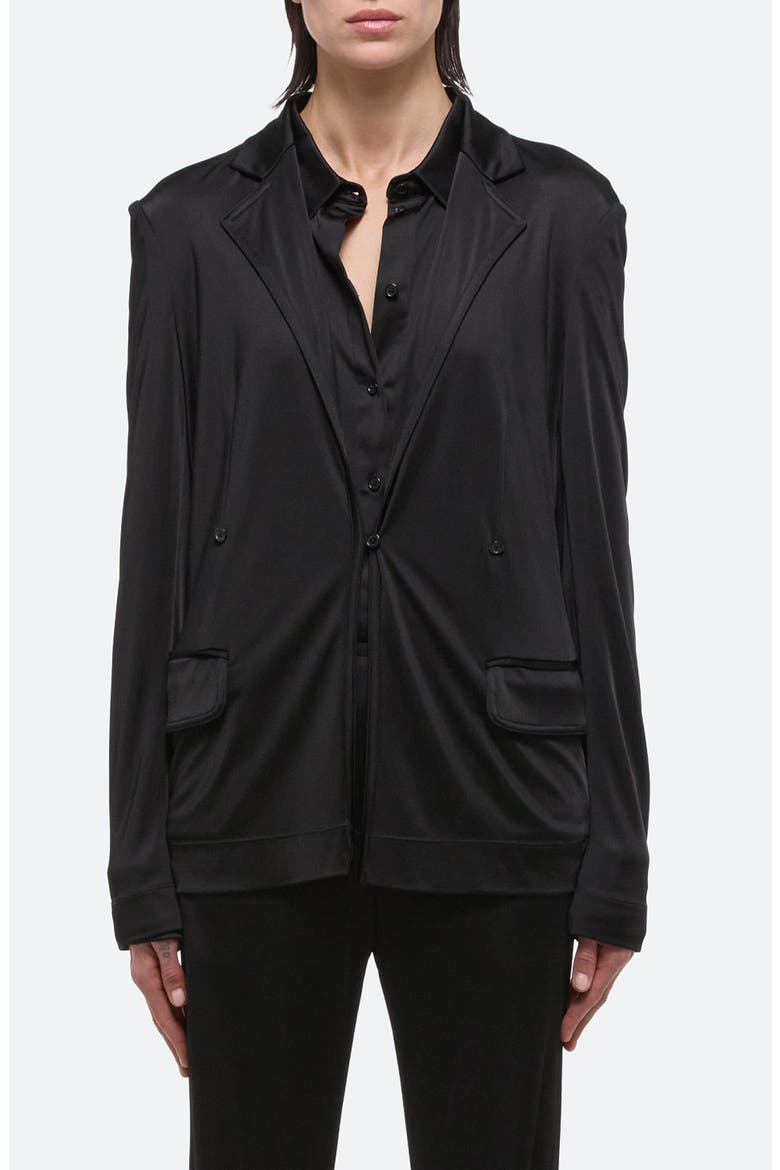 Fluid Liquid Classic Blazer, Main, color, BLACK - 001