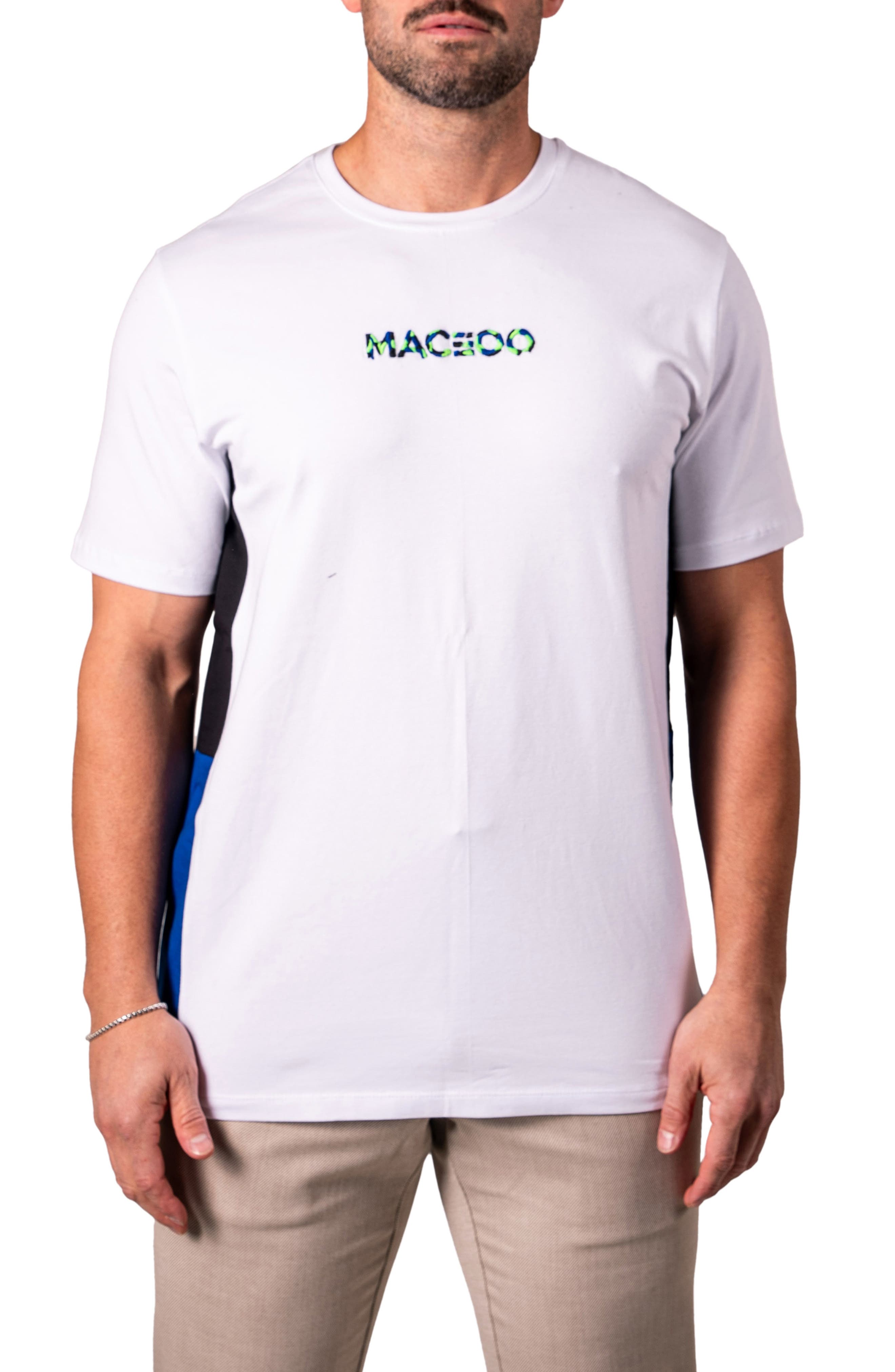 Maceoo Resistance Embroidered T-Shirt