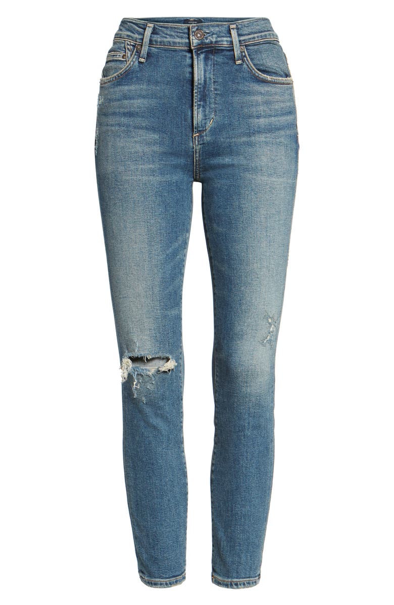 Citizens of Humanity Rocket Crop Skinny Jeans, Alternate, color, 