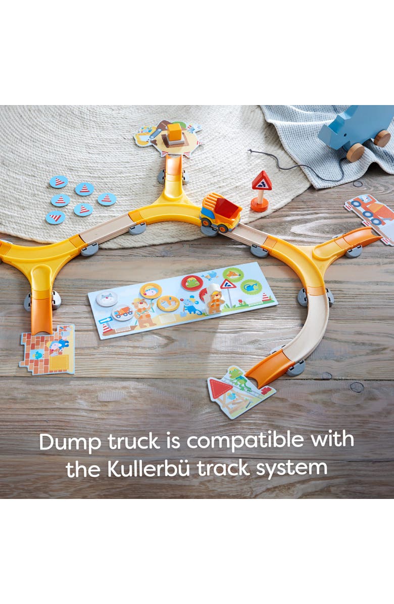 HABA My Very First Games Building Site, A Cooperative Learning Kids Game, Toddler Learning Activities & Games for 2+ Year Olds with Included Toy Truck, Alternate, color, Multi