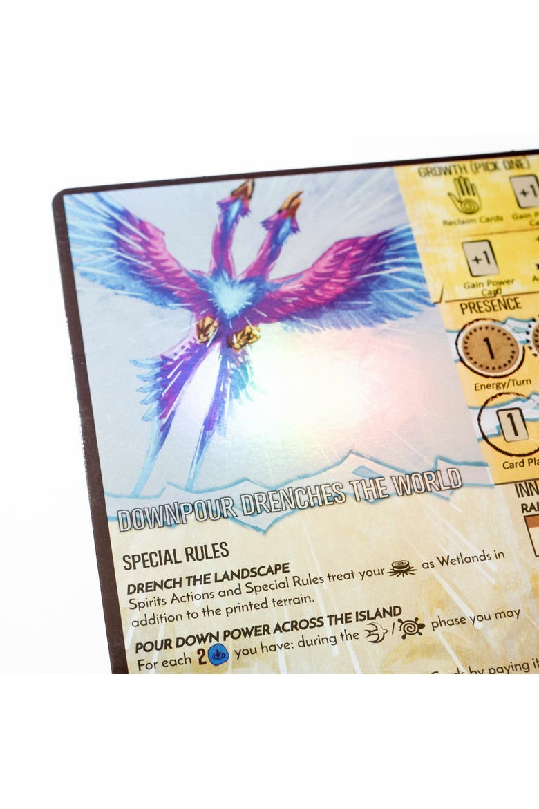 Spirit Island Feather & Flame Premium Foil Spirit Panels 4 Panels, Alternate, color, Multicolored