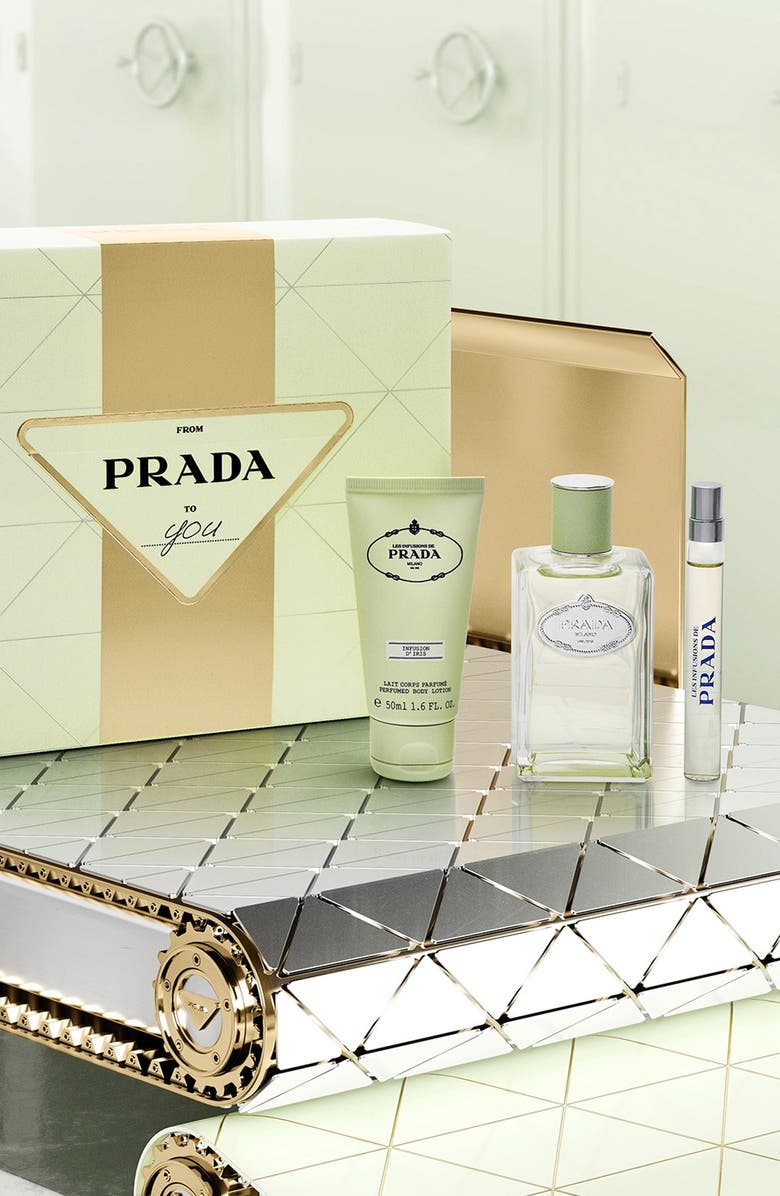 Prada Les Infusions Iris Eau de Parfum 3-Piece Gift Set $245 Value, Alternate, color,
