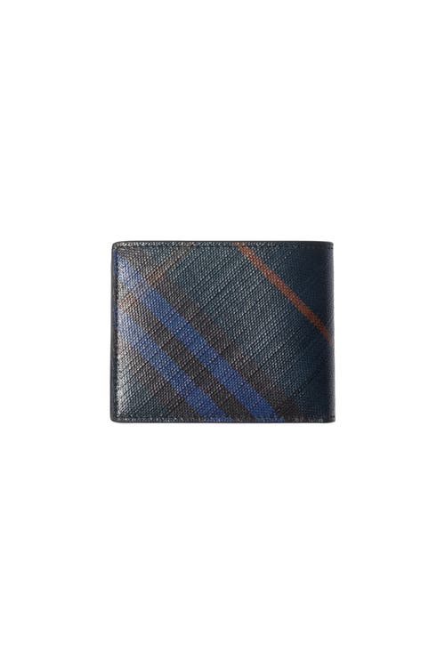 Burberry Check Slim Bifold Wallet