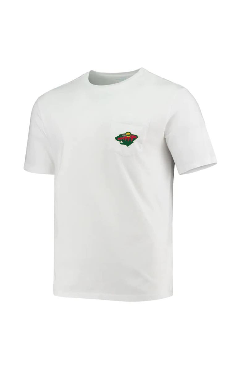 vineyard vines Men's Vineyard Vines White Minnesota Wild St. Patrick's Day T-Shirt, Alternate, color, 