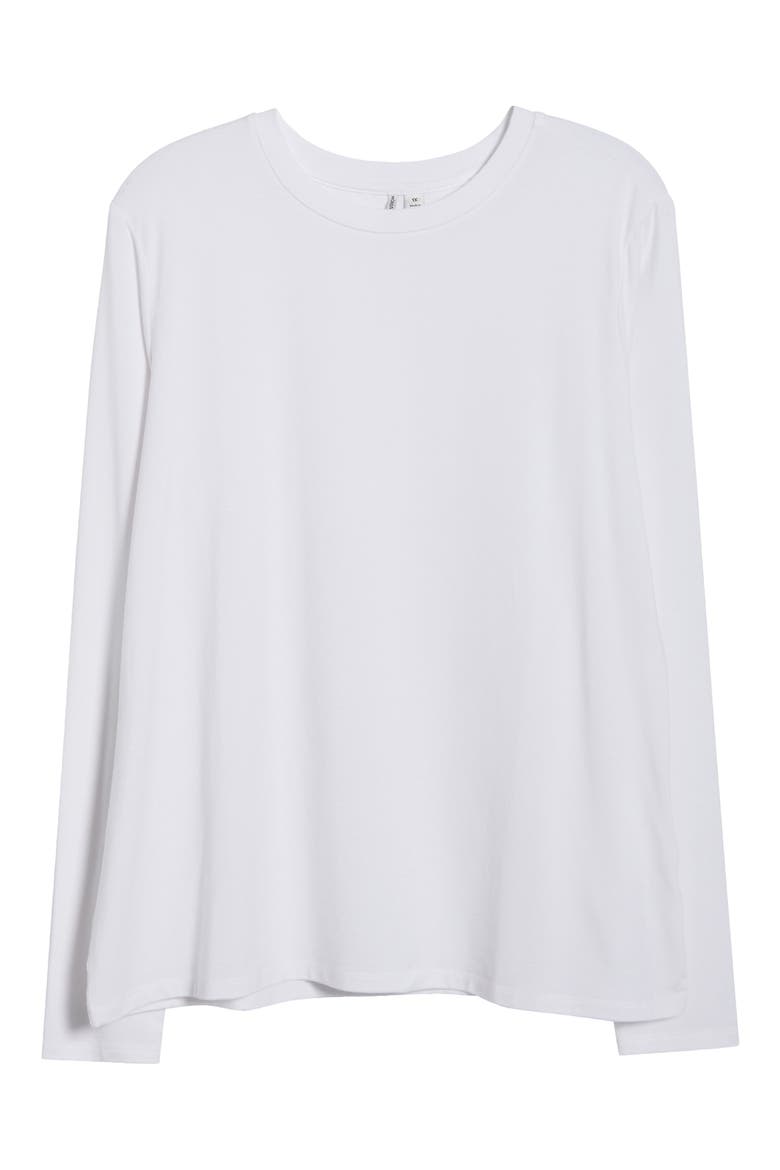 Long Sleeve T-Shirt, Alternate, color, WHITE