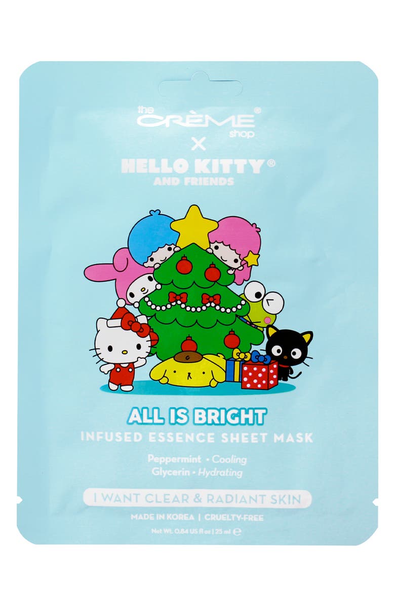 THE CREME SHOP x Hello Kitty 4-Pack Complete Collection of Sheet Masks $16 Value, Alternate, color,