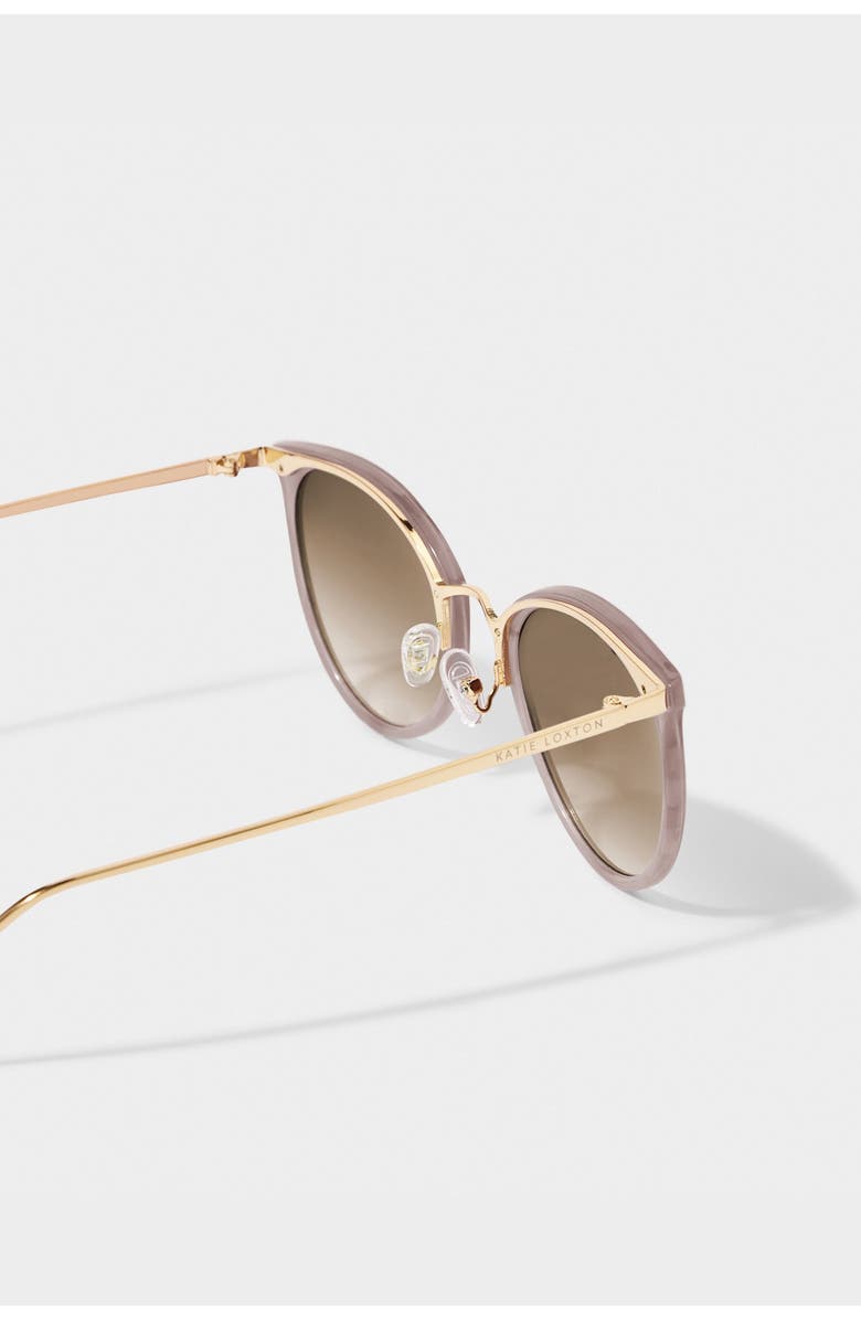 Katie Loxton Santorini Sunglasses in Taupe Gradient, Alternate, color, Taupe Gradient