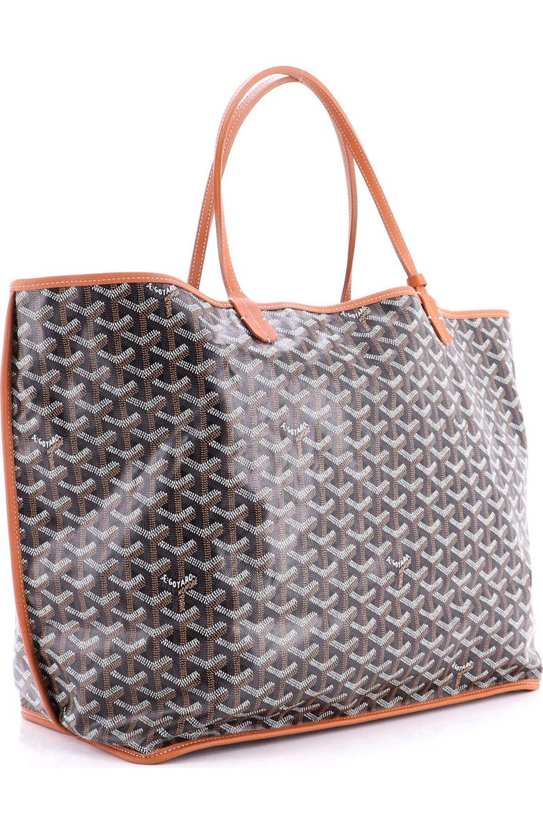 Pre-Owned Goyard Anjou Reversible Tote Coated Canvas GM, Alternate, color, Brown