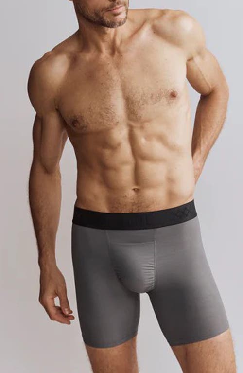 Rhone Active C.o.r. 6-inch Performance Boxer Briefs In Gray