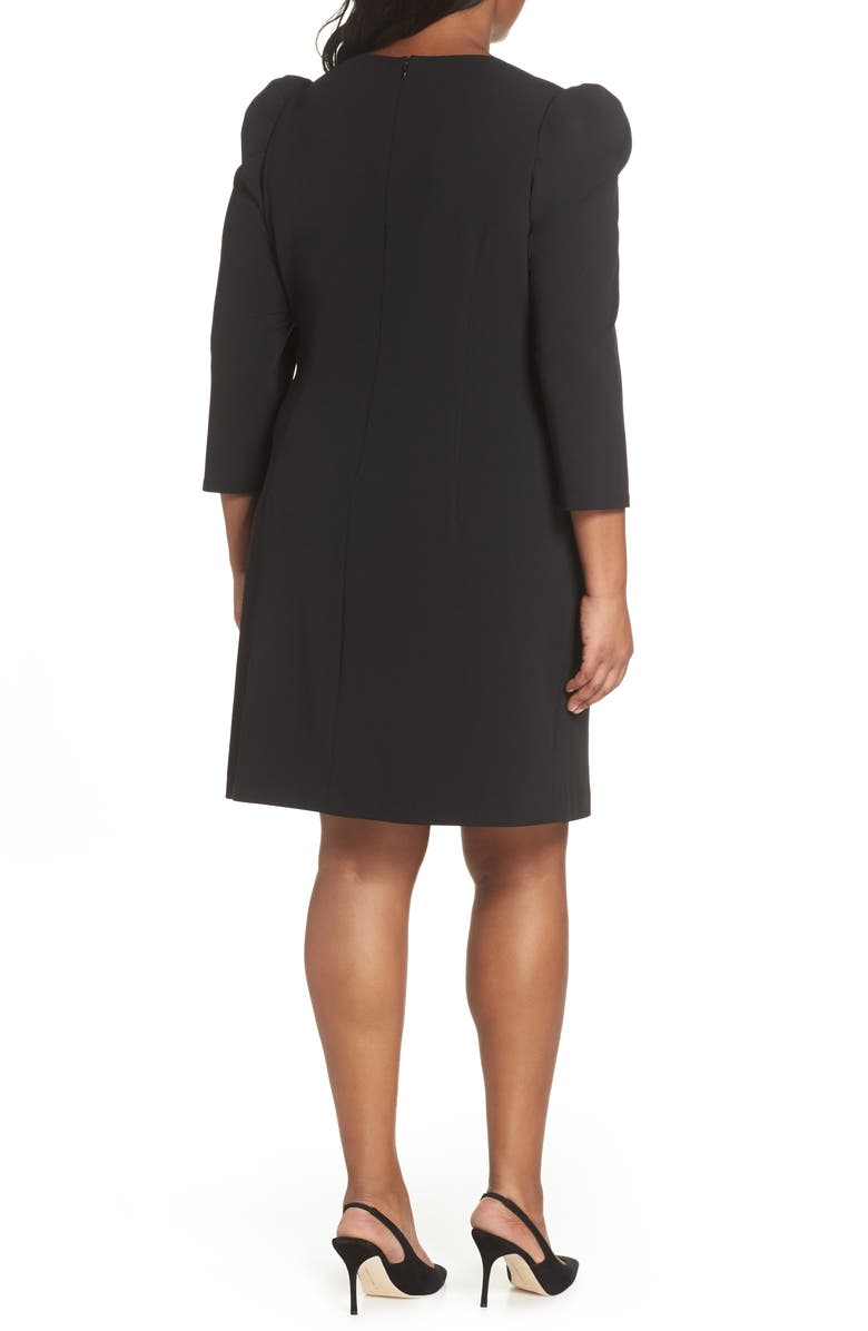 Vince Camuto Puff Shoulder Shift Dress, Alternate, color, 