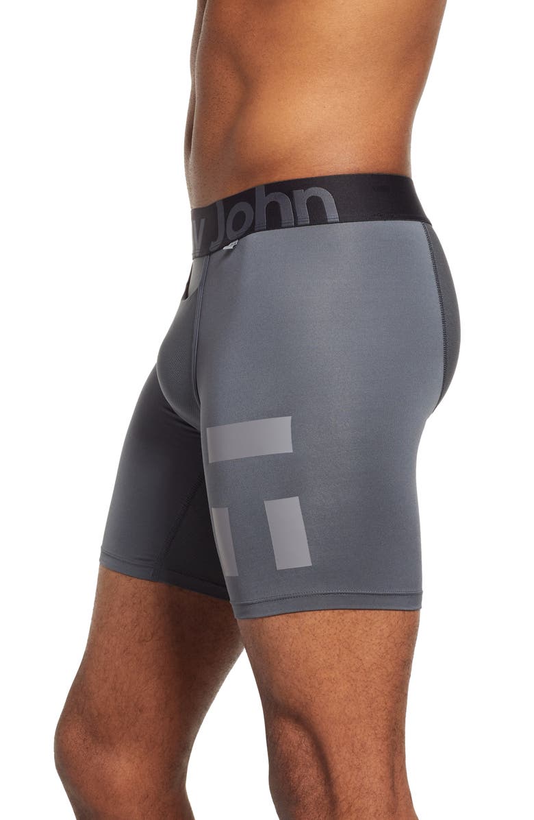 Tommy John 2-Pack 360 Sport 6-Inch Hammock Pouch<sup>™</sup> Boxer Briefs, Alternate, color, Turbulence/ Dress Blues