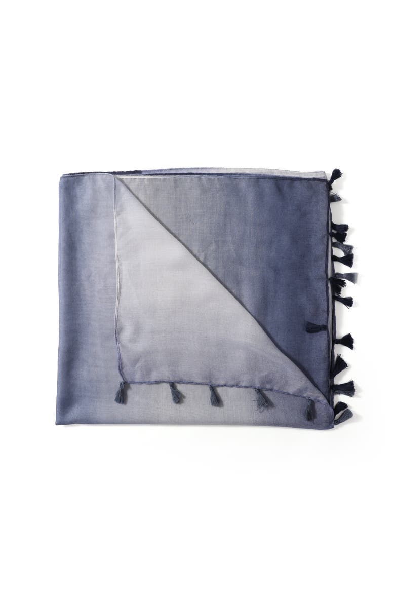 The Ocean Scarf, Alternate, color, Dark blue