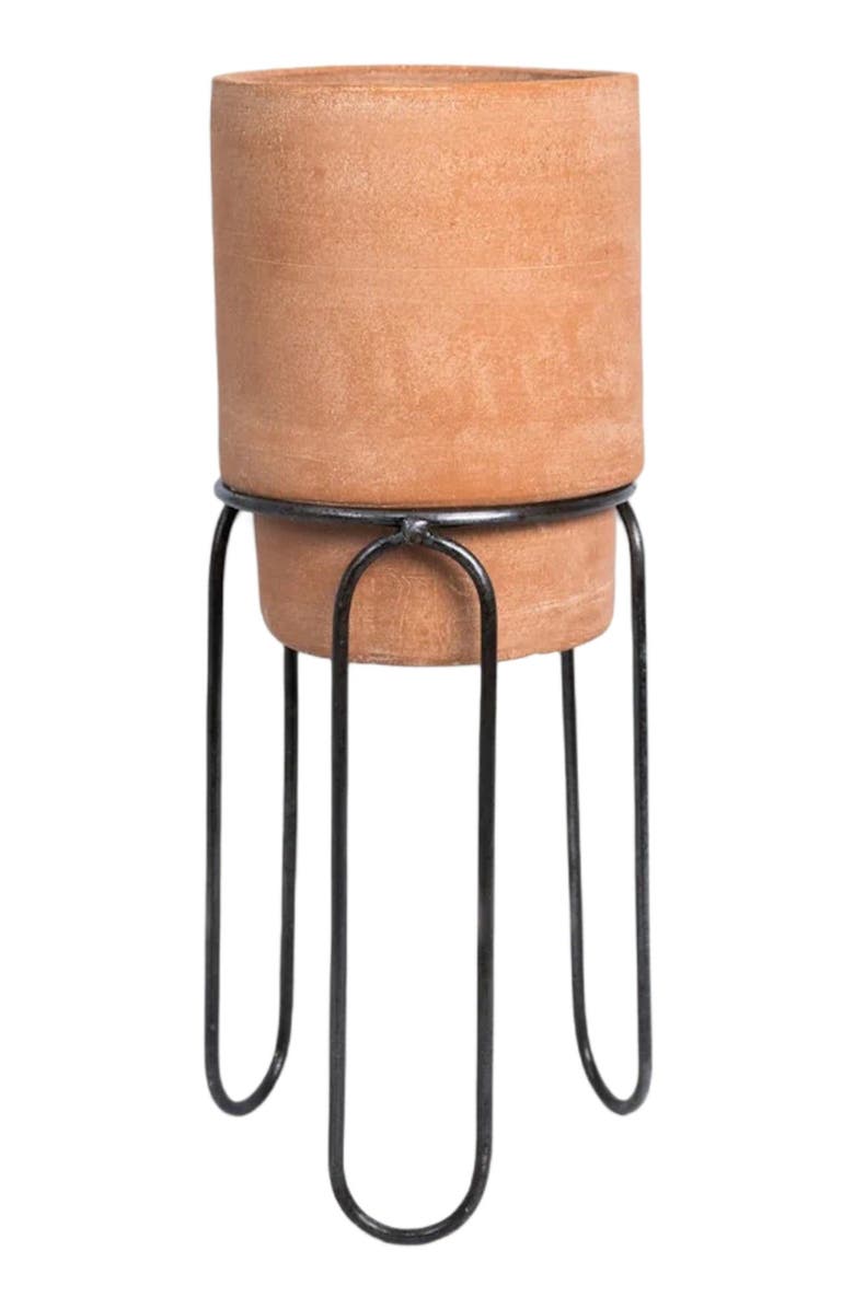 Meso Goods Jaro Terracotta Planter, Main, color, Natural