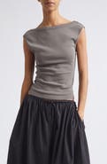ST. AGNI Organic Cotton Ballerina Top