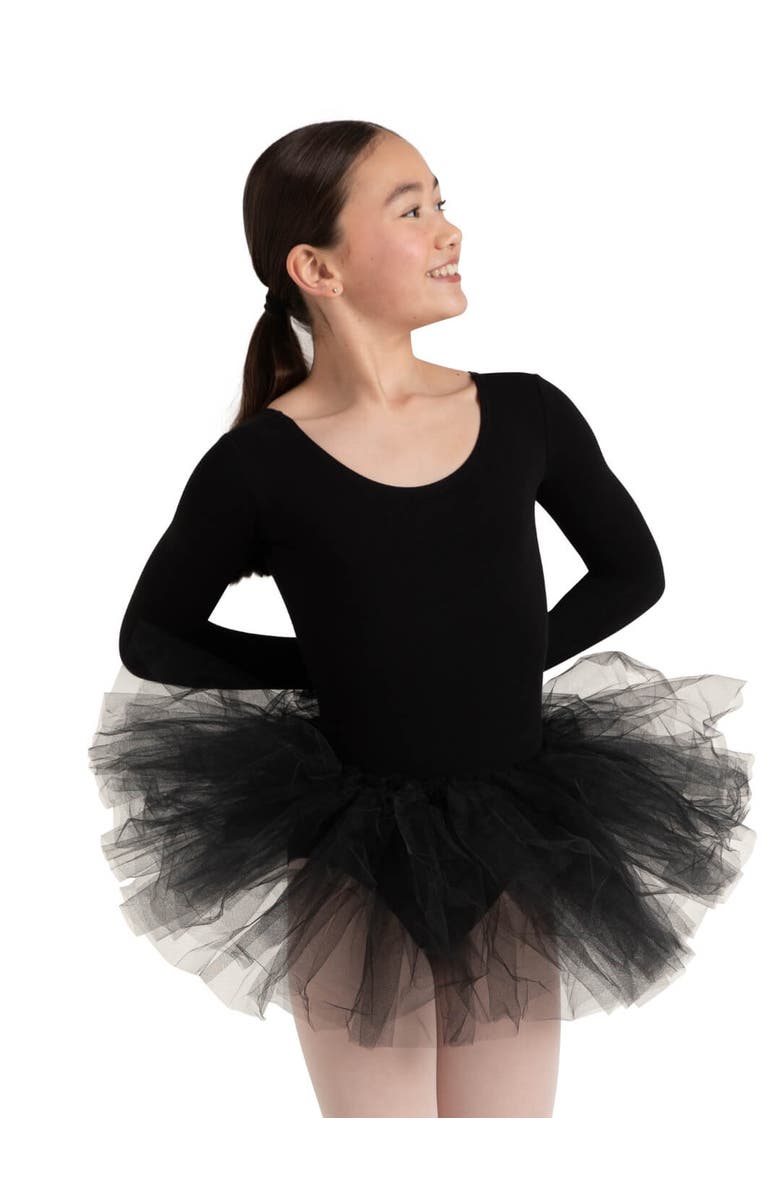 CAPEZIO 3-Layer Tutu, Main, color, Black