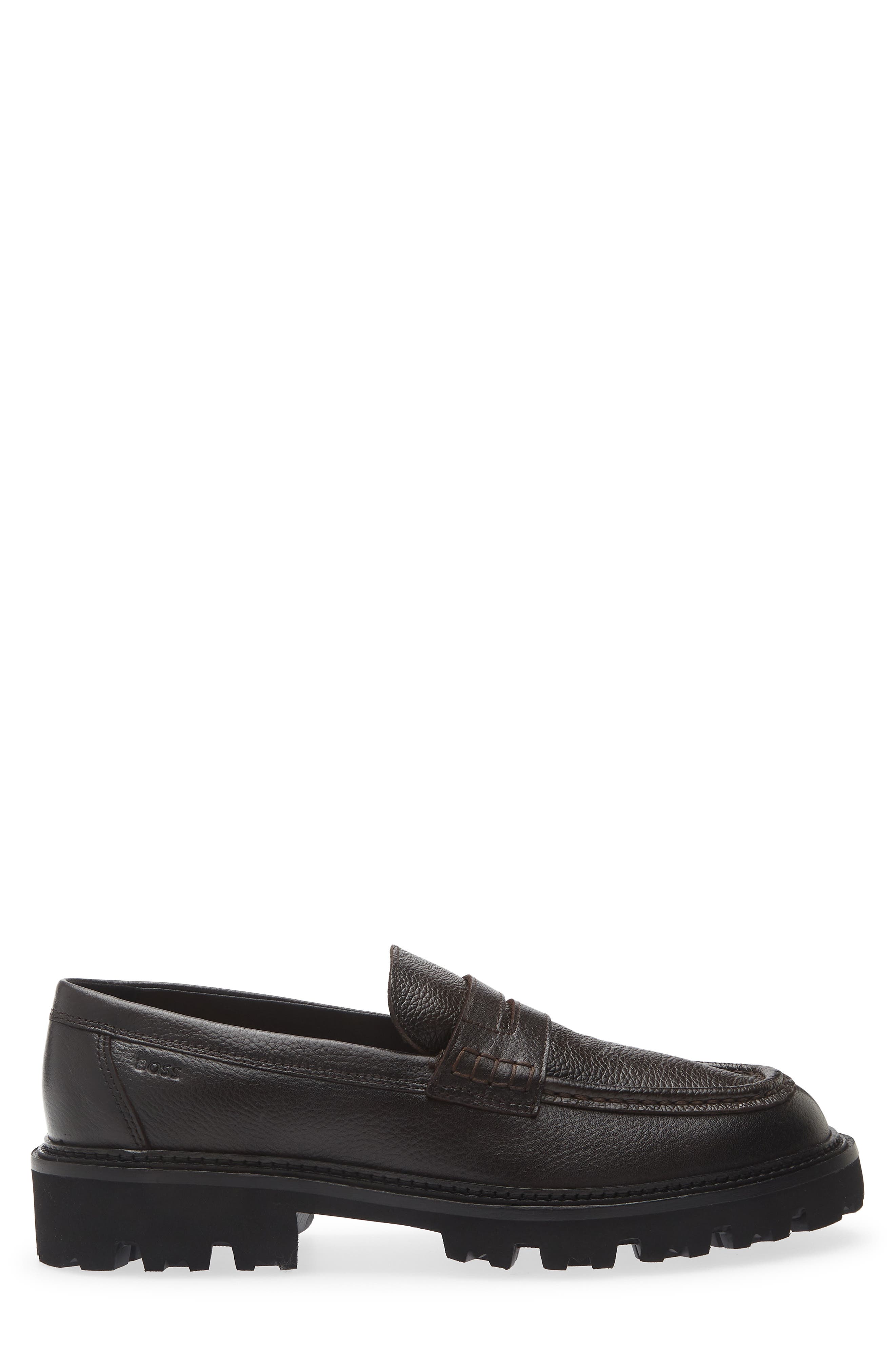 Julyo Penny Loafer, Alternate, color, DARK BROWN