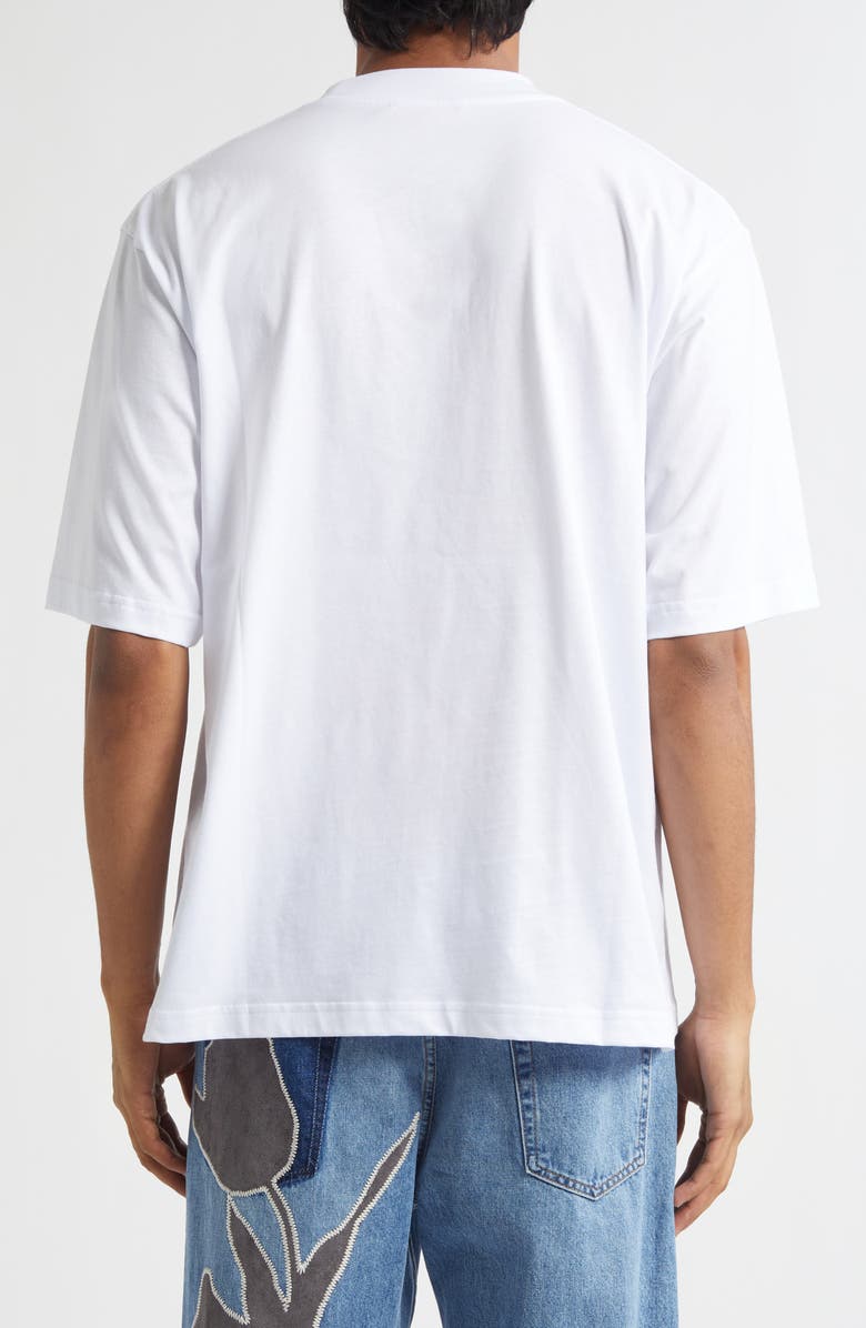 Marni Logo Graphic T-Shirt, Alternate, color, Low01 Lily White