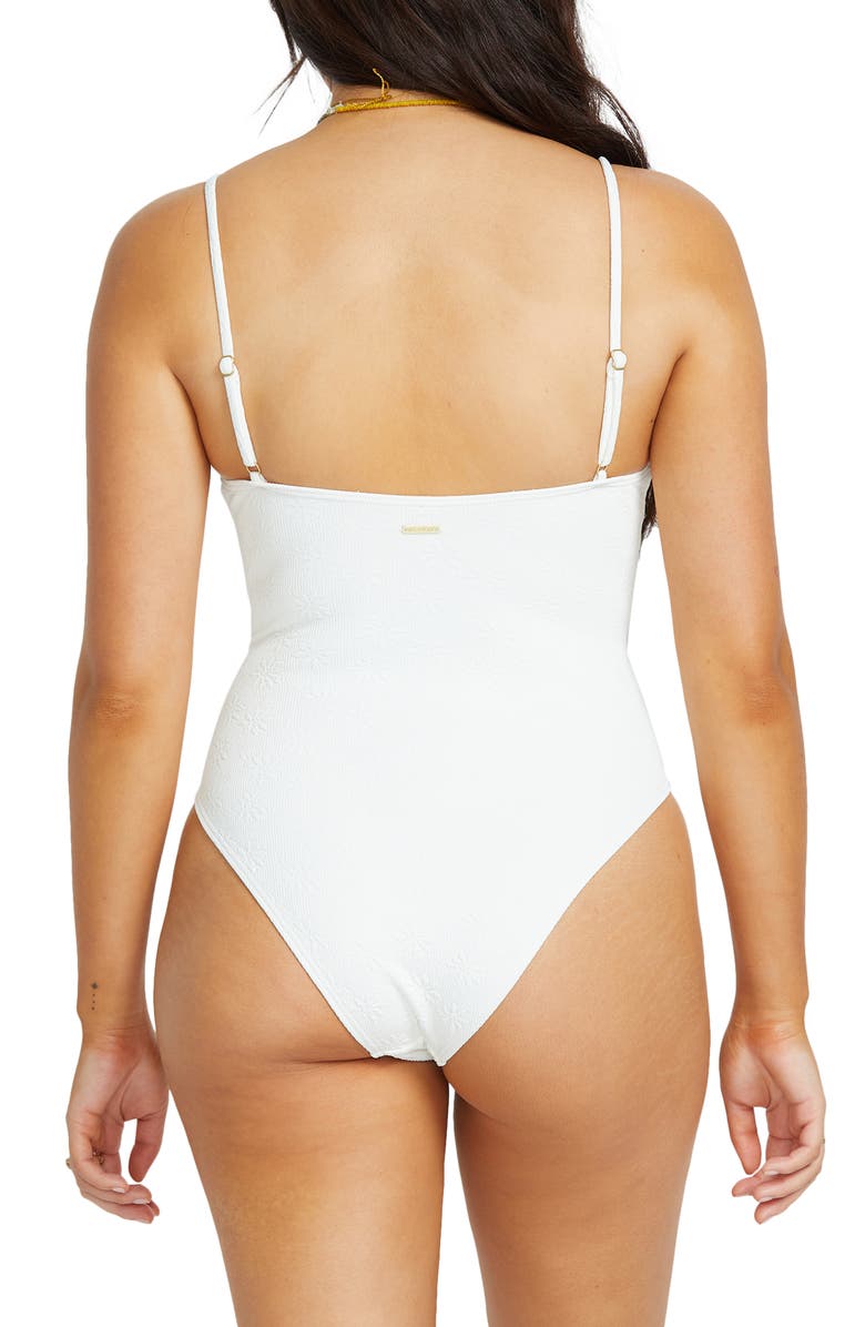 Billabong Salt & Sol Mika Cutout One-Piece Swimsuit, Alternate, color, 