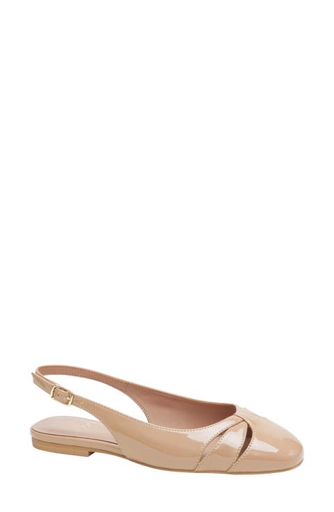 Deena Slingback Flat (Women)