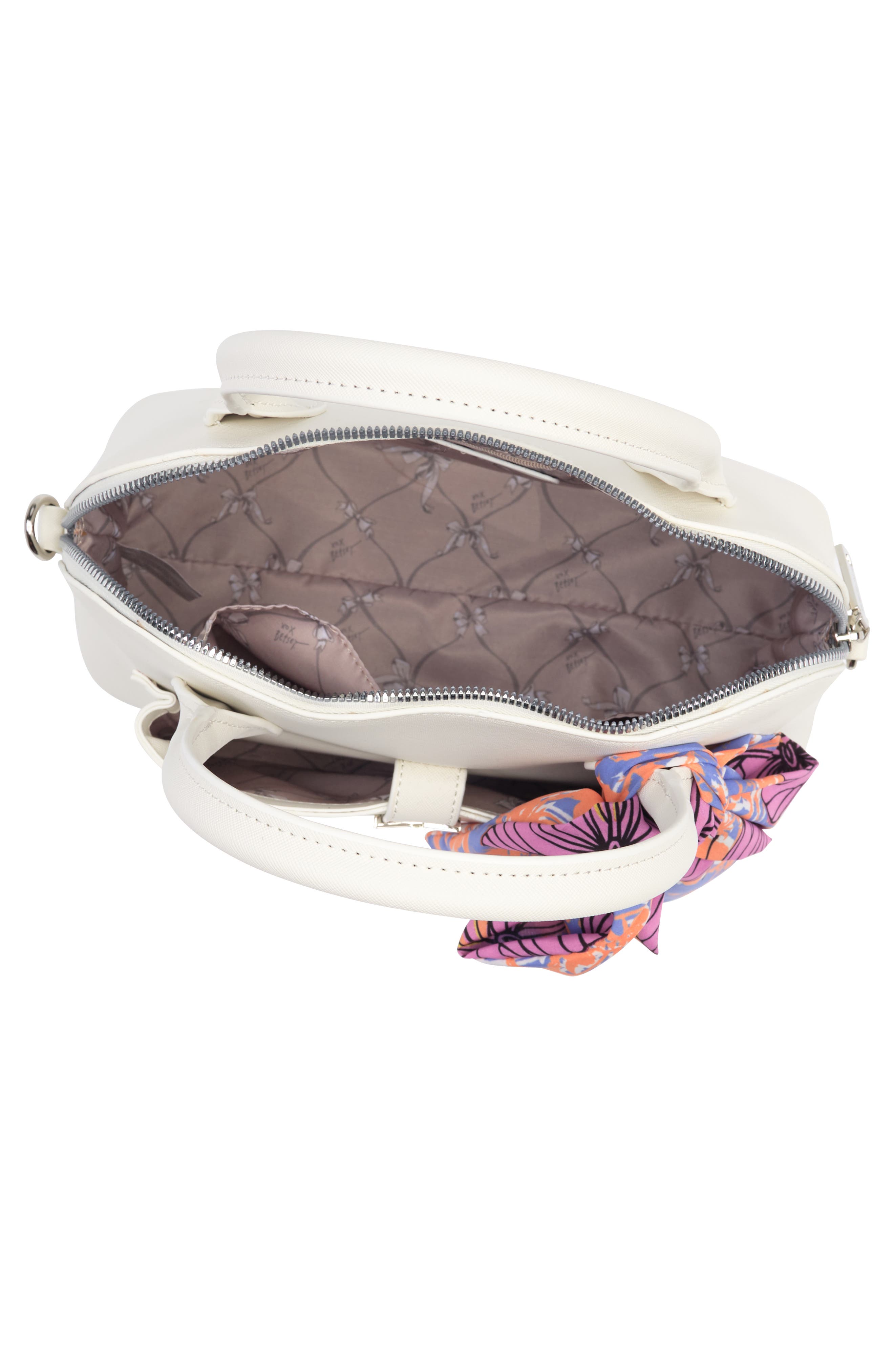 Betsey Johnson Dylon Large Dome Satchel, Alternate, color, 