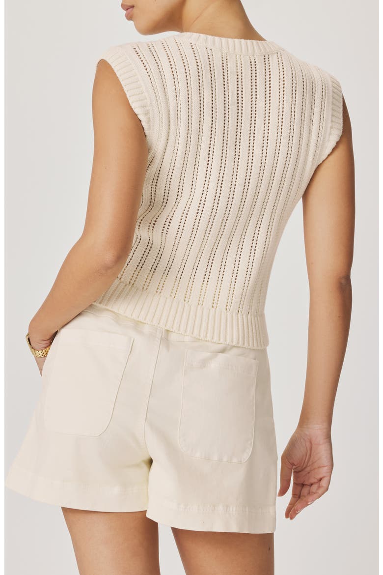 Luca Pointelle Sweater Tank, Alternate, color, ANTIQUE PEARL GREY