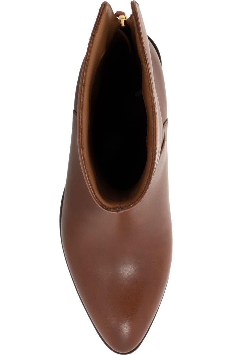 SoftWalk<sup>®</sup> Lawton Block Heel Bootie, Alternate, color, Cognac