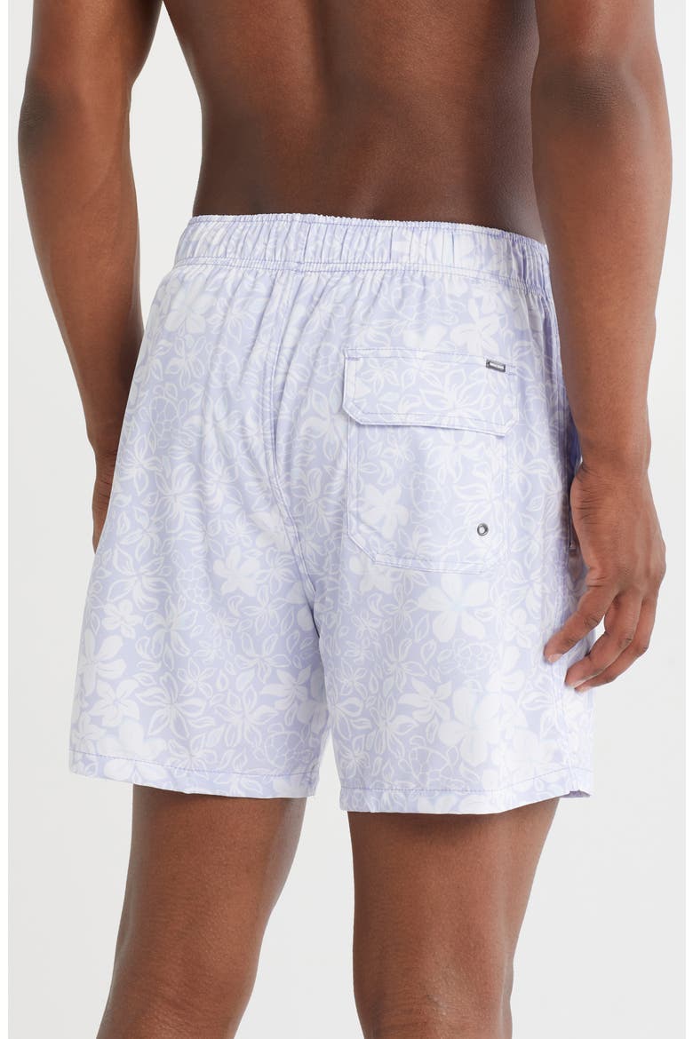 4-Way Stretch Volley Swim Trunks, Alternate, color, VIOLET