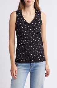 Loveappella Crisscross Tank Top