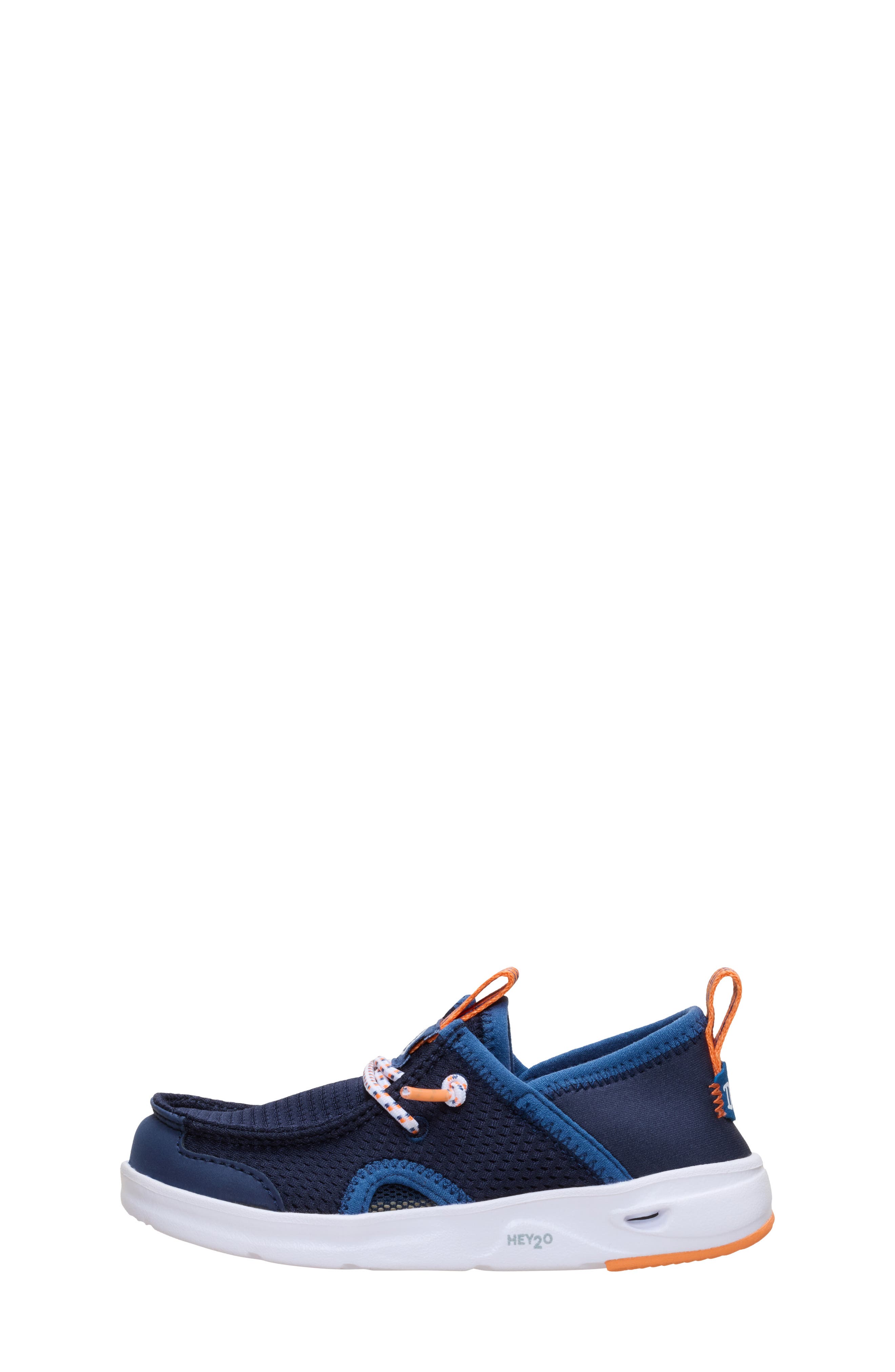 Hey Dude Kids' Wally Hey2O Wander Mesh Slip-On, Alternate, color, Navy