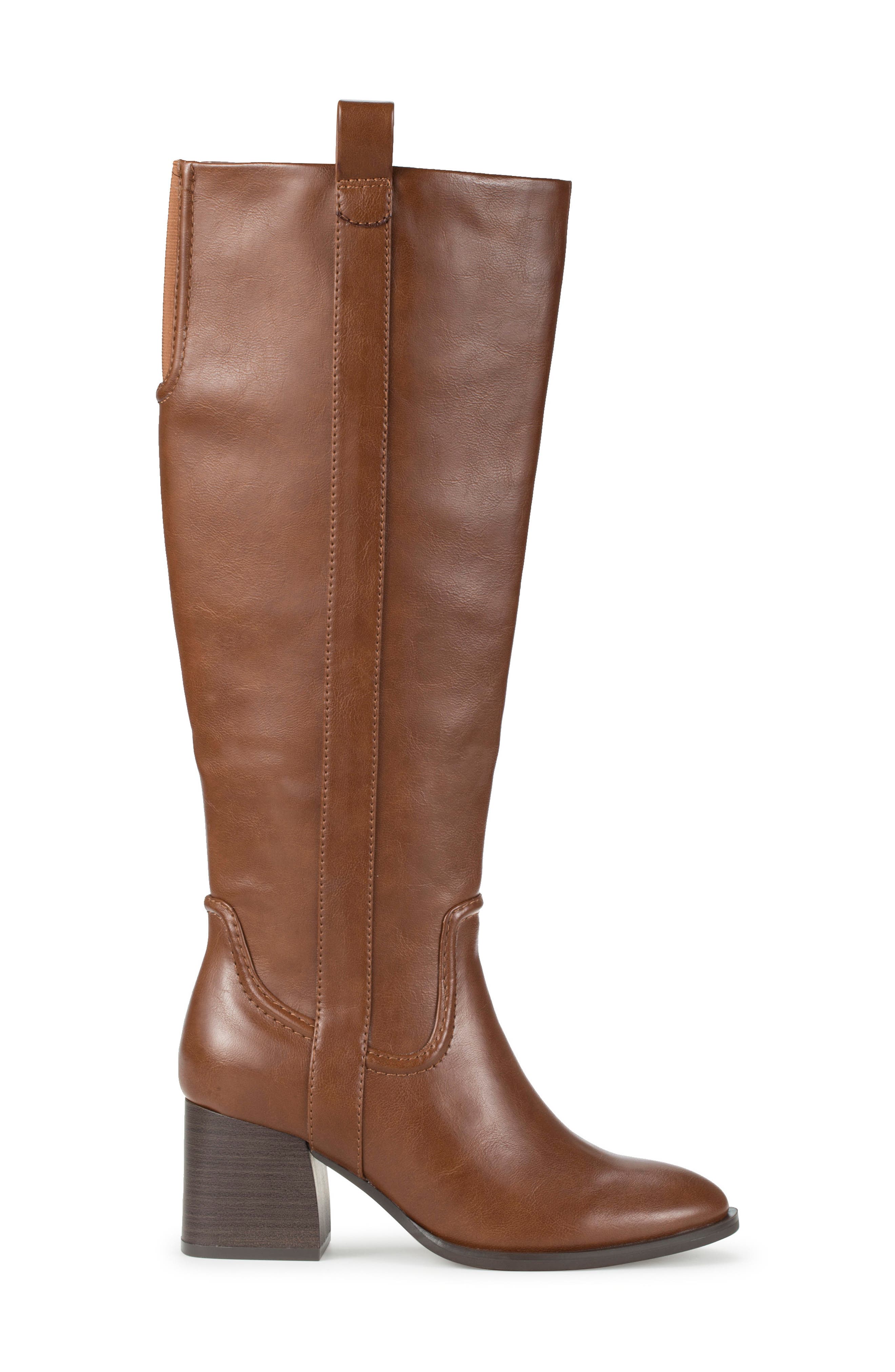 Daicy Tall Boot, Alternate, color, BRUSH BROWN